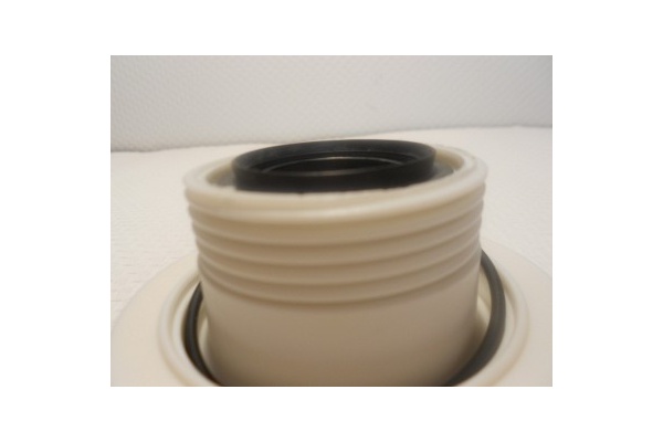 Középrész (eredeti) HEO szett jobb menetes (bal oldali) Electrolux Zanussi mosógép alkatrész-2