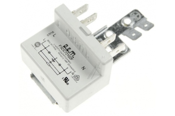 Zavarszűrő kondenzátor BEKO WN6004NS Mosógép alkatrész-1