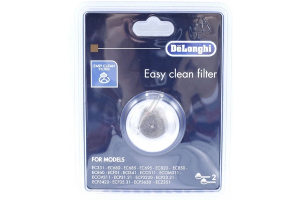 Szűrő (2 csészés) DELONGHI ECOV311BG Kávéfőző alkatrész-1