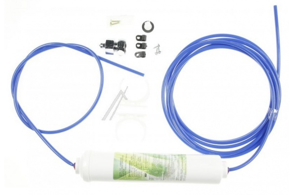 Vízszűrő + bekötő cső Beko hűtőgép alkatrész-1