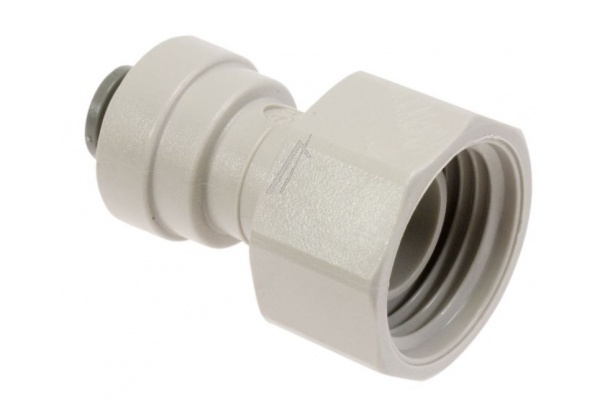 Vízcső toldó idom (1/4 x 1/2) Hűtőgép alkatrész-1